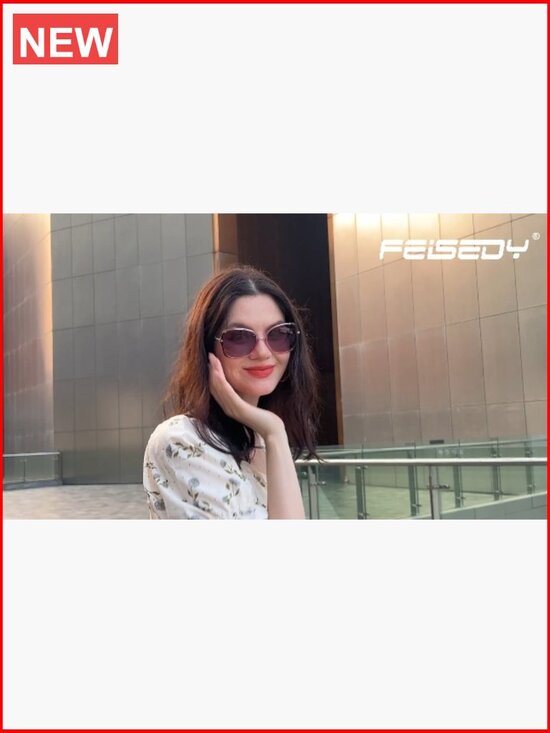 Vintage Square Polarized Sunglasses UV400 Protection for Women main image 4